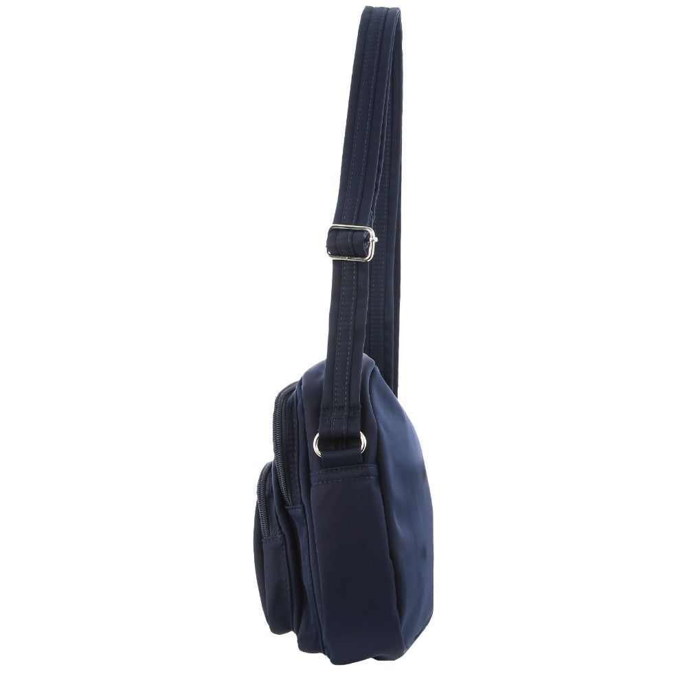 Anti-Theft Range Pierre Cardin Anti-Theft Cross Body Bag Travel Azul Marino | JMGX-19084