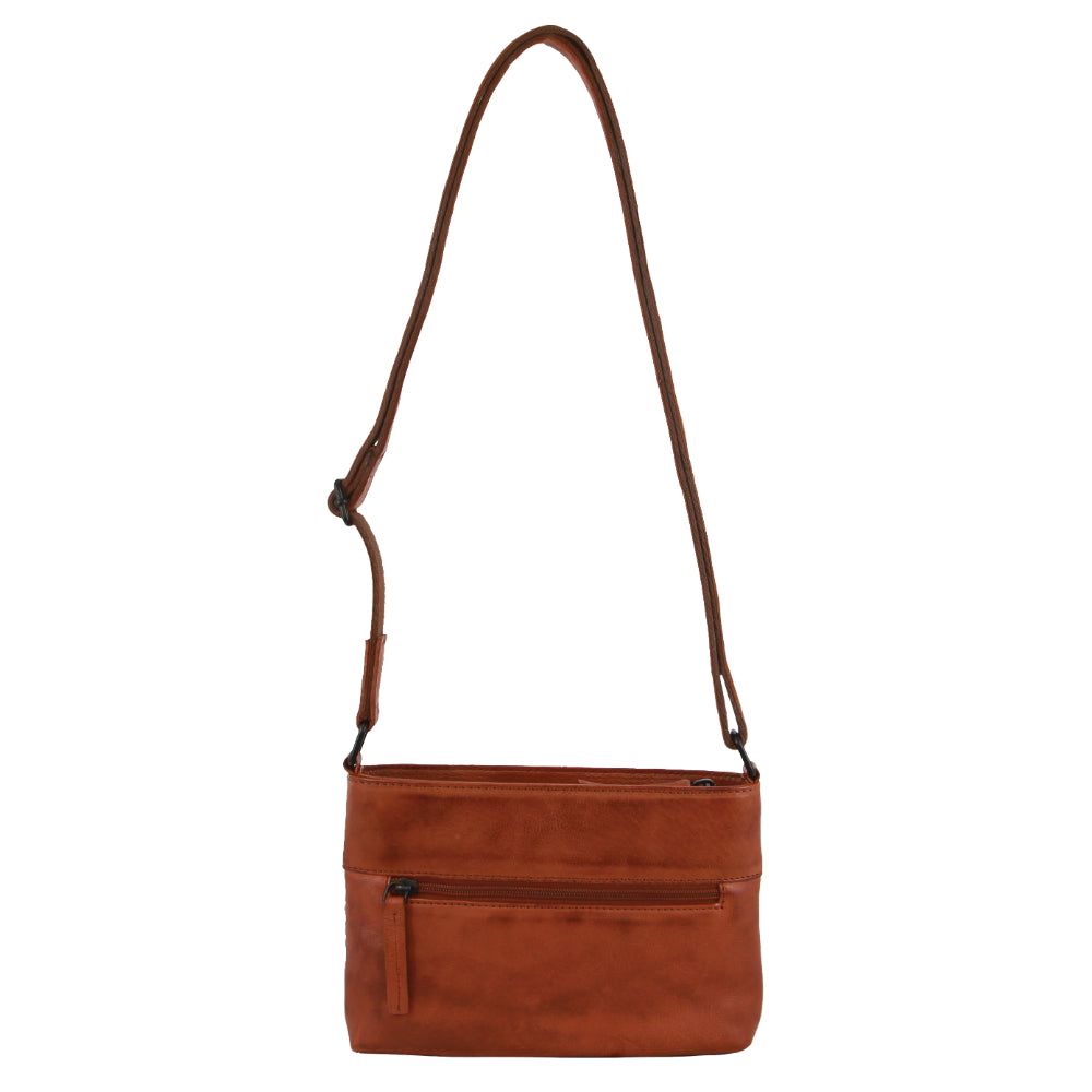 Bolsas Hombro Pierre Cardin Leather Woven Embossed Cross-Body Bag Mujer Marrones | PLYS-87620