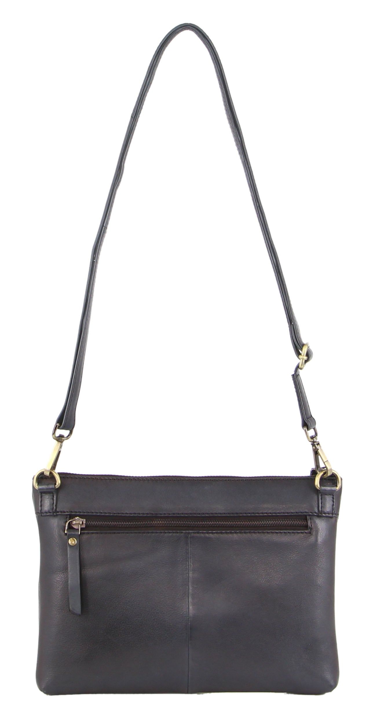 Clutch Pierre Cardin Vintage Leather Multiway Crossbody Bag Clutch Mujer Negras | BWJK-07912