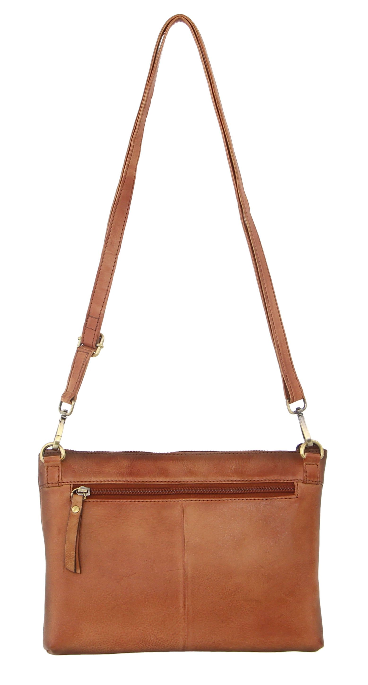 Clutch Pierre Cardin Vintage Leather Multiway Crossbody Bag Clutch Mujer Marrones | POLS-87104